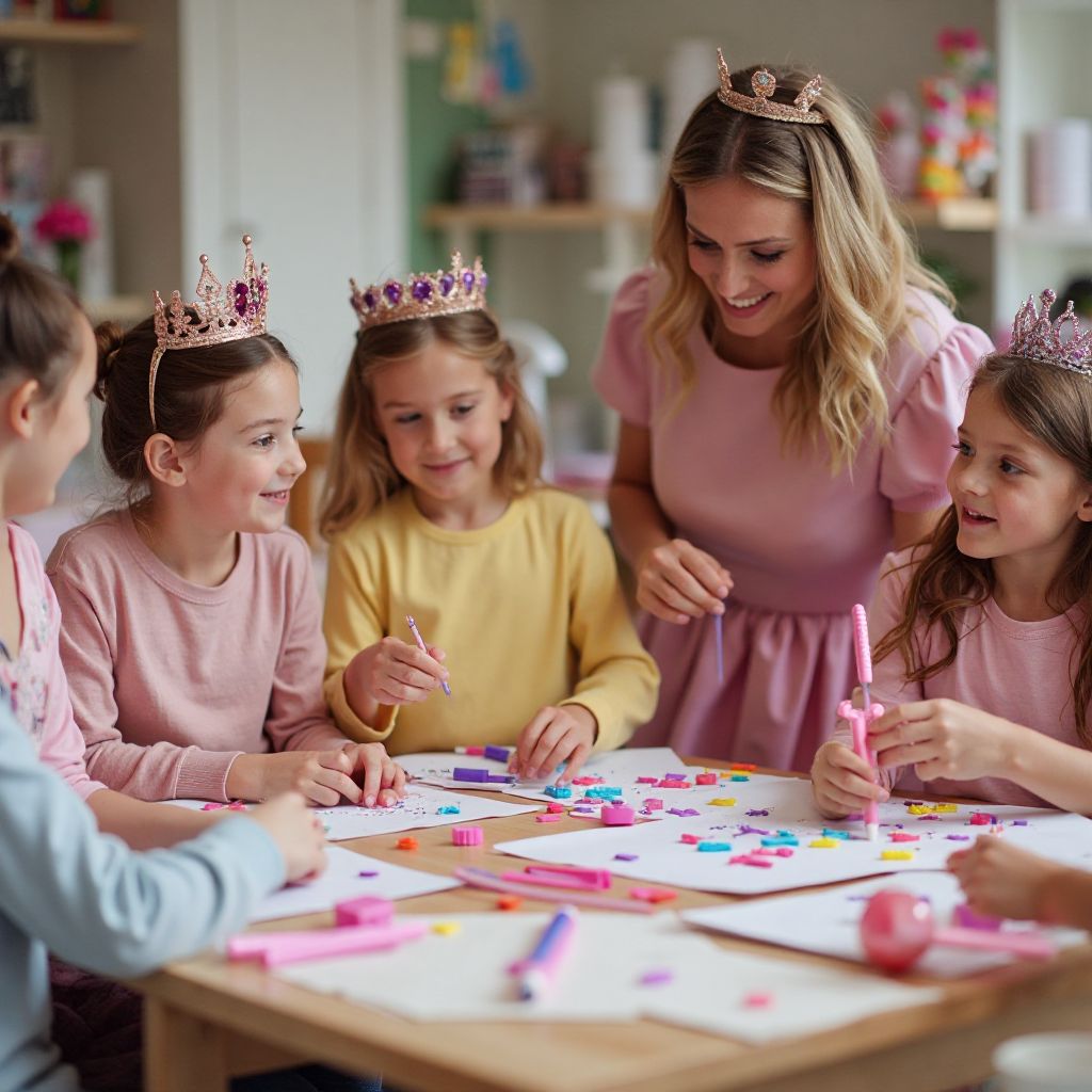 Fairy tale princess workshop with costume crafting