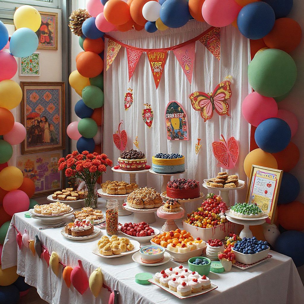 All-inclusive party package display