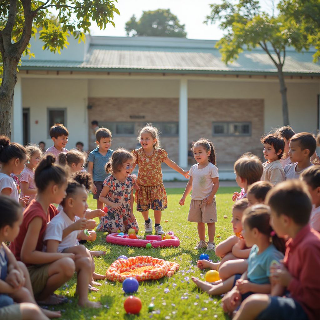 School end-of-year celebration